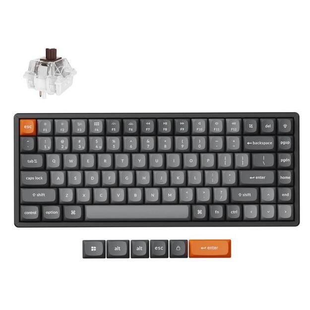 KEYBOARD WRL K2 MAX RGB/BLACK K2M-J3 KEYCHRON