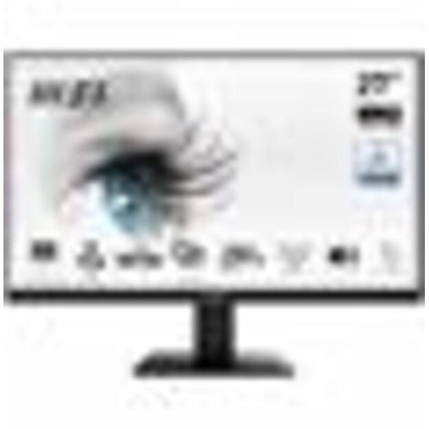 LCD Monitor|MSI|PRO MP273A|27 |Business|Panel IPS|1920x1080|16:9|100Hz|Matte|4 ms|Speakers|Tilt|Colour Black|PROMP273A 1