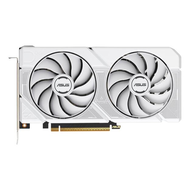 Graphics Card|ASUS|NVIDIA|GeForce RTX 5060|8 GB|GDDR7|128 bit|PCI Express 5.0|Active|DUAL-RTX5060-O8G-WHITE