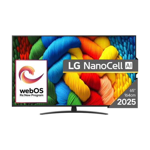 TV Set|LG|65 |4K/Smart|3840x2160|Wireless LAN|Bluetooth|webOS|65NANO81A3A