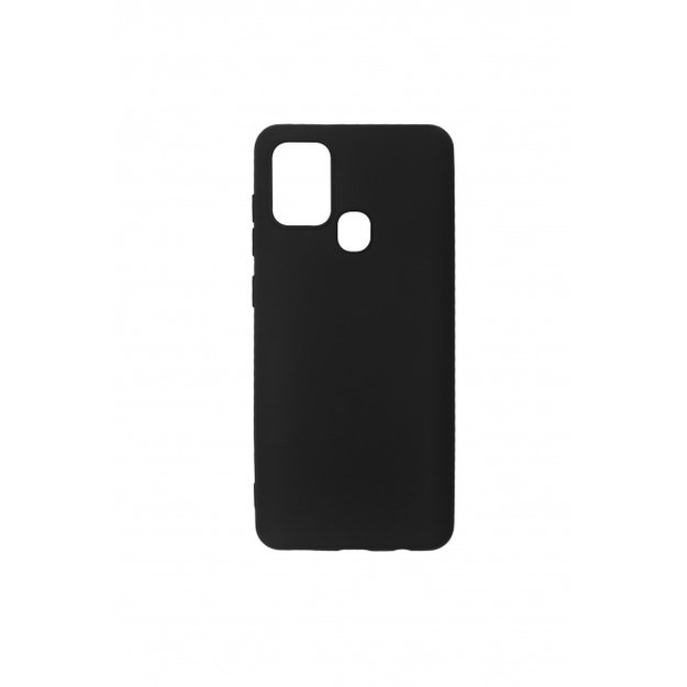 Candy Silicone back cover for Samsung Galaxy A21s Black 1