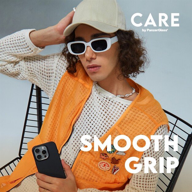 CARE Fashion case with MagSafe iPhone 16 Pro, Black 2