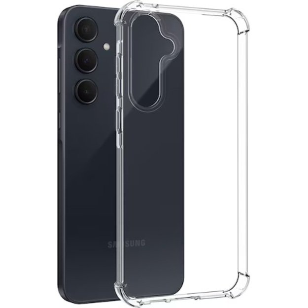 FPA556AEBTW Mobeen Clear Cover Paper Package by A55 5G, Clear