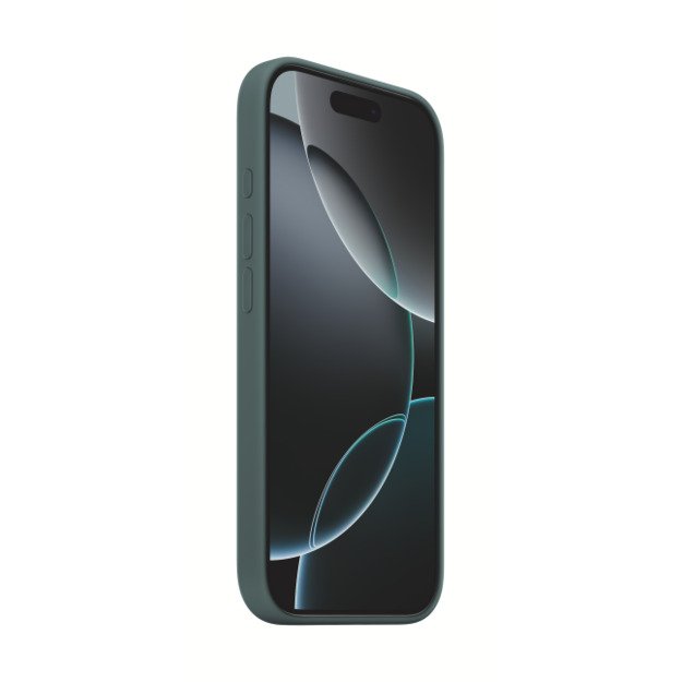 MYYR3ZM/A iPhone 16 Pro Silicone Case with MagSafe, Lake Green 1