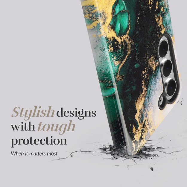 MIO Green Marble Magsafe Compatible for Samsung S24 FE 5G