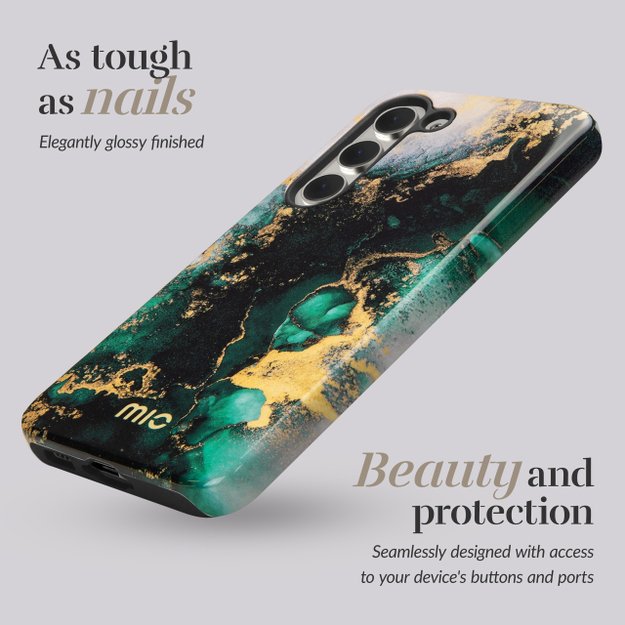 MIO Green Marble Magsafe Compatible for Samsung S24 FE 5G 1