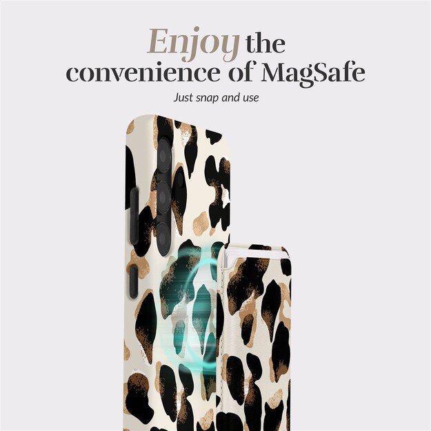 MIO Leopard Magsafe Case Compatible Card Holder 5