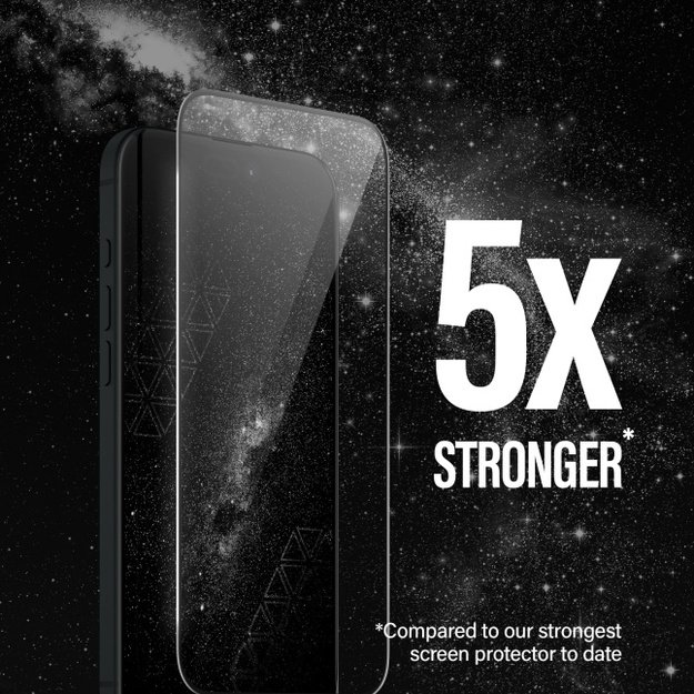 PanzerGlass Ceramic Screen Protector Apple iPhone 16 Plus, Ultra-Wide Fit 2