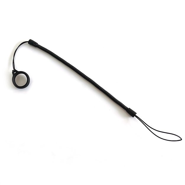 Pen leash with clipboard clip, silicone ring for pen 1