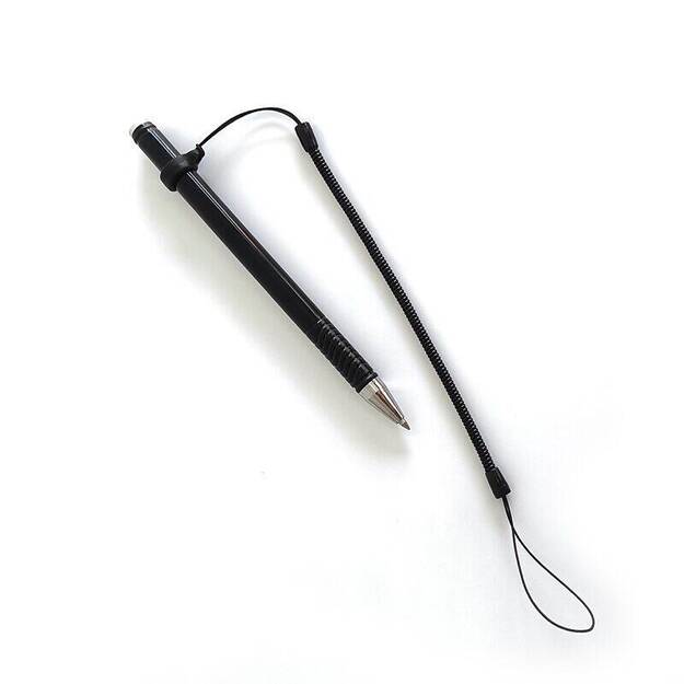 Pen leash with clipboard clip, silicone ring for pen