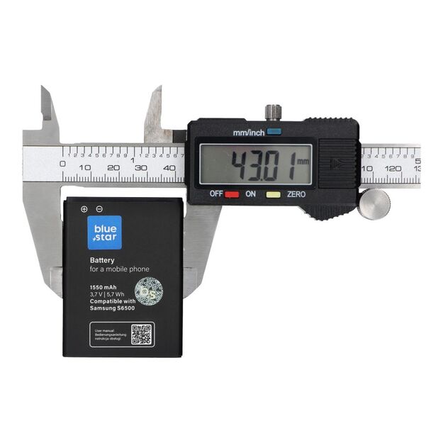 Battery for Samsung Galaxy Mini 2 S6500 / Galaxy Young S6310 / Galaxy Ace Plus S7500 1550 mAh Blue Star Premium 2