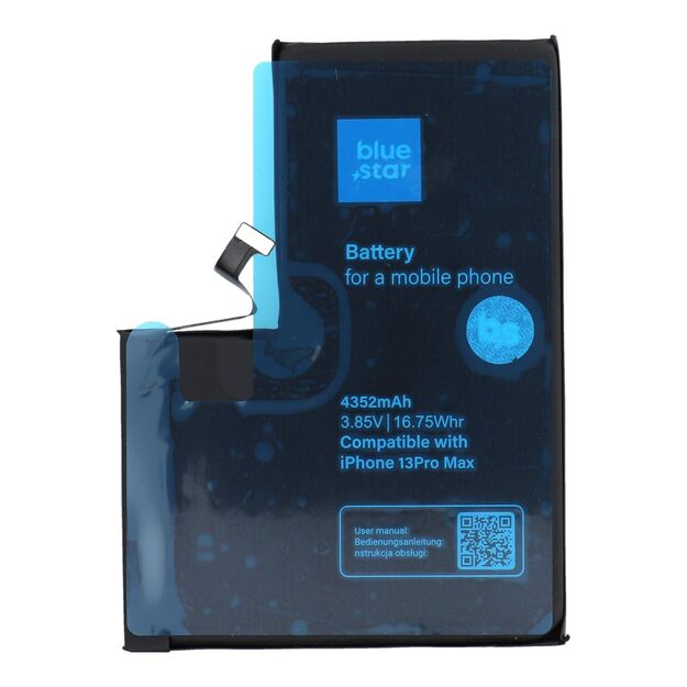Battery for iPhone 13 PRO MAX 4352 mAh Blue Star HQ 9