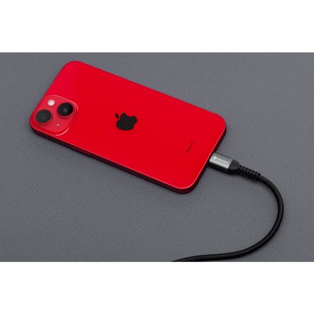 Cable USB C to Lightning Forcell F-Energy PD 3A 27W Cafule 2 m C259 black 12