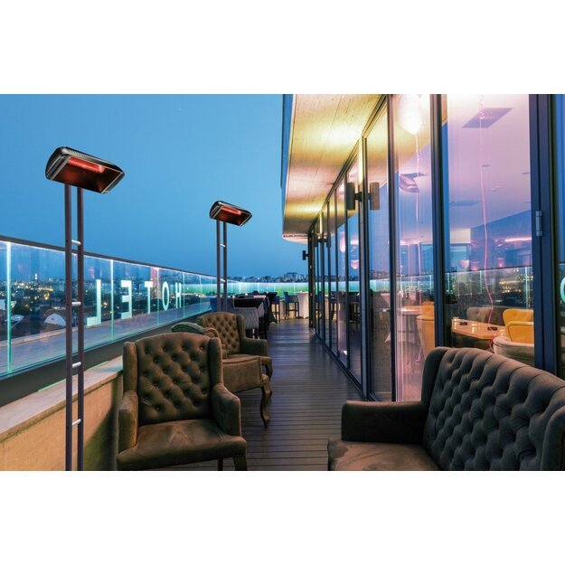 Halogeninis infraraudonųjų spindulių &scaron;ildytuvas Heliosa 66 Black 4