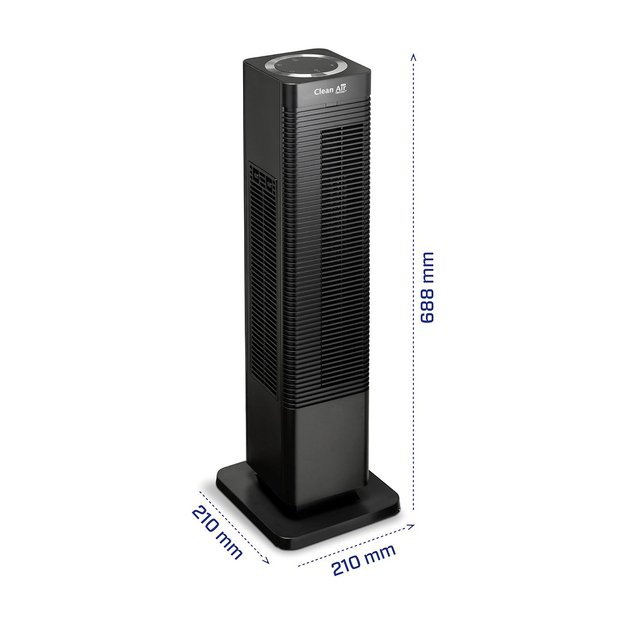 Bok&scaron;tinis ventiliatorius - &scaron;ildytuvas Clean Air CA-904B 3