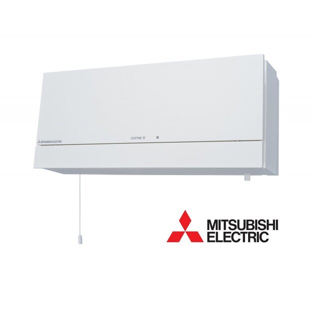 Sieninis mini rekuperatorius Mitsubishi VL-100U5-E (su virvele)