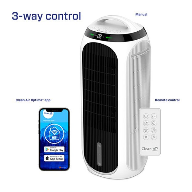  4in1  oro vėsintuvas, oro valytuvas, drėkintuvas ir ventiliatorius CA-106 Smart HEPA 7