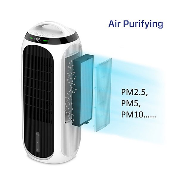  4in1  oro vėsintuvas, oro valytuvas, drėkintuvas ir ventiliatorius CA-106 Smart HEPA 5