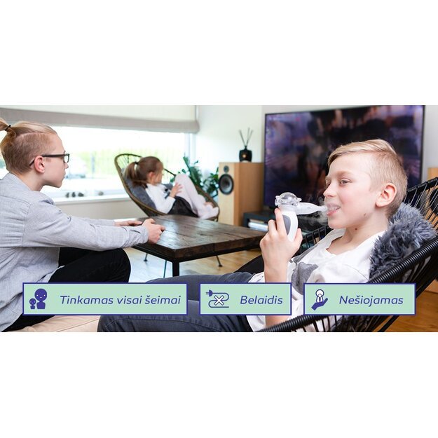 Belaidis inhaliatorius Herupa Smart Mesh 10