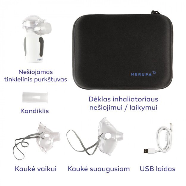 Belaidis inhaliatorius Herupa Smart Mesh 7