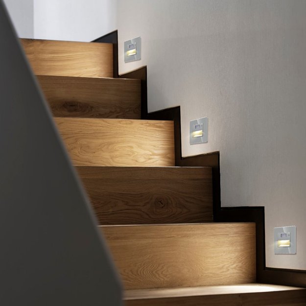 Grindų ap&scaron;vietimo modulis Feelspot, pilkas 3