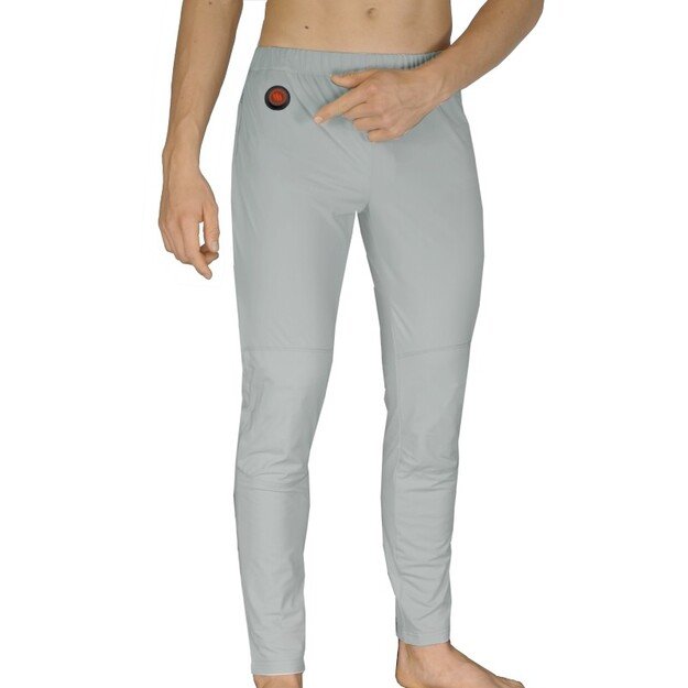 &Scaron;ildančios kelnės Glovii GP1G su baterija, pilkos