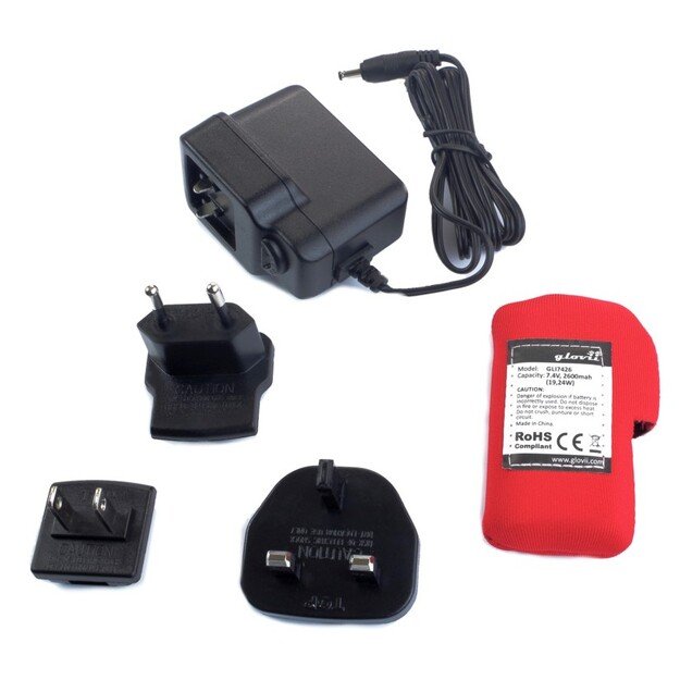 &Scaron;ildančios kelnės Glovii GP1G su baterija, pilkos 5