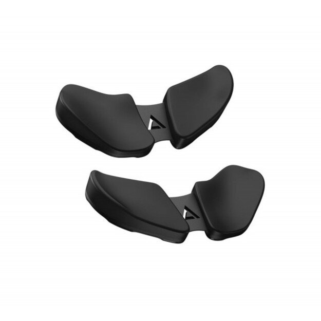 DELTAHUB Carpio 2.0 L Black Wrist Set (Juodas) Klaviatūros ir Pelės Riešų Atramos Komplektas