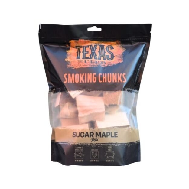 Cukrinio klevo rūkymo kaladėlės 1 kg