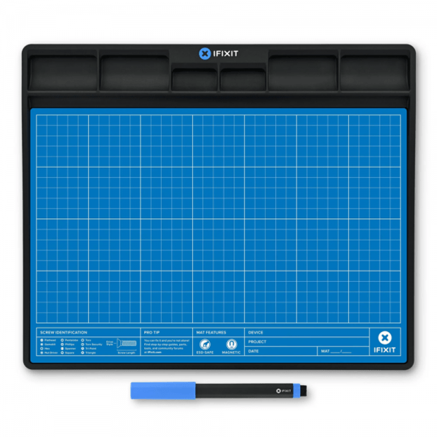 iFixit FixMat Blue (Mėlynas) Magnetinis ESD Kilimėlis