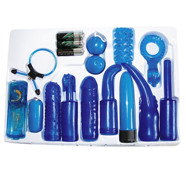 Sekso žaislų rinkinys Melsvoji iliuzija 6