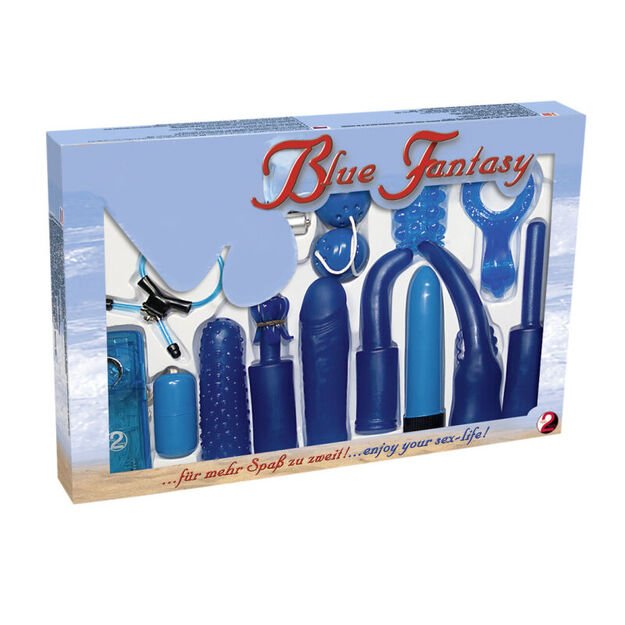 Sekso žaislų rinkinys Melsvoji iliuzija 1