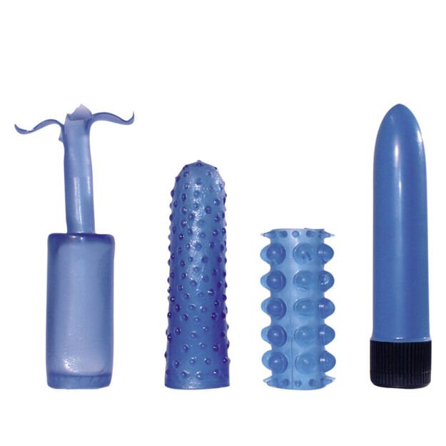 Sekso žaislų rinkinys Melsvoji iliuzija 2