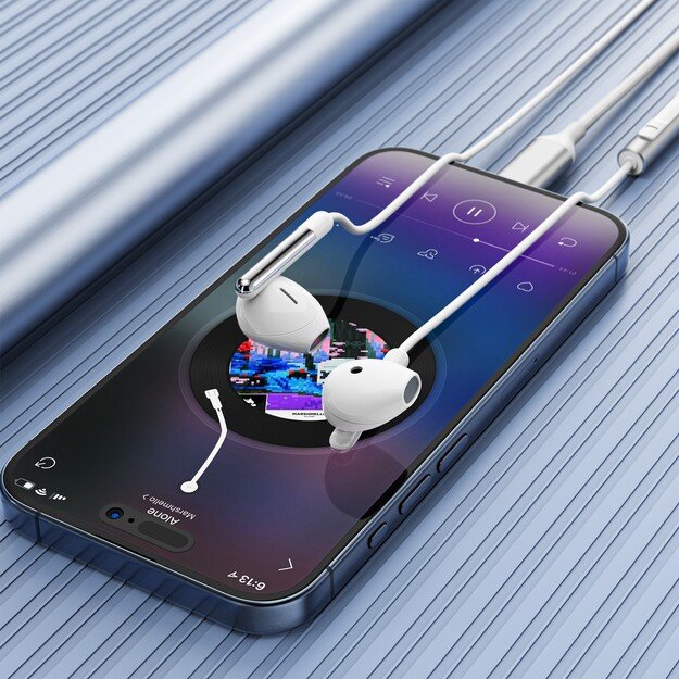 Ausinės Acefast L3 USB-C baltos 4