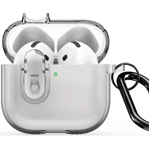 Dėklas Dux Ducis PECL Apple AirPods 4 pilkas