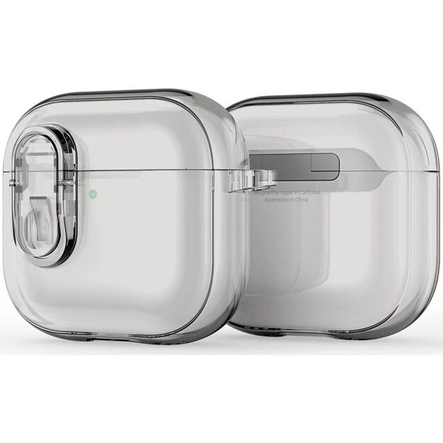 Dėklas Dux Ducis PECL Apple AirPods 4 pilkas 1