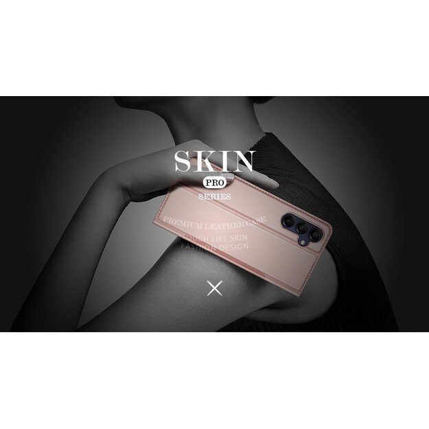 Dėklas Dux Ducis Skin Pro Samsung A165 A16 4G/A166 A16 5G rožinio aukso 5