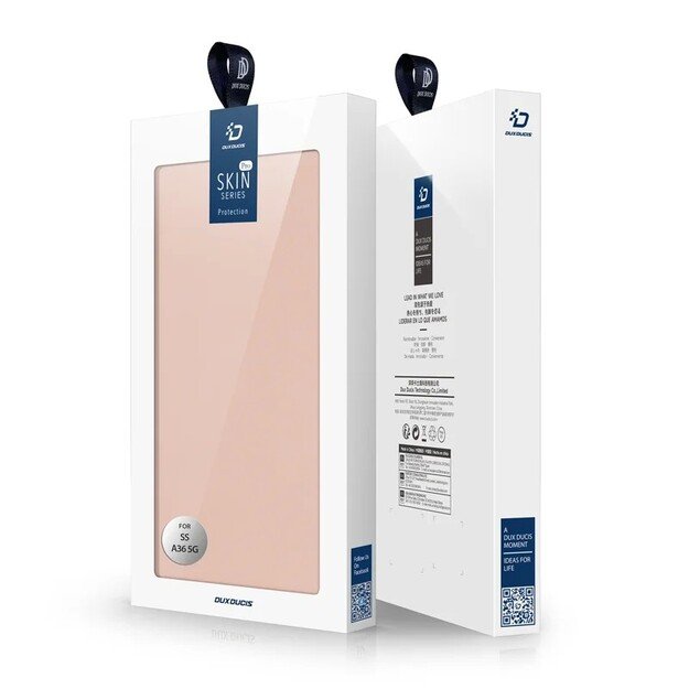 Dėklas Dux Ducis Skin Pro Samsung A366 A36 5G/A566 A56 5G rožinio aukso 5