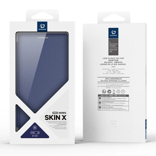 Dėklas Dux Ducis Skin X Pro skirtas Samsung S931 S25 mėlynas 5