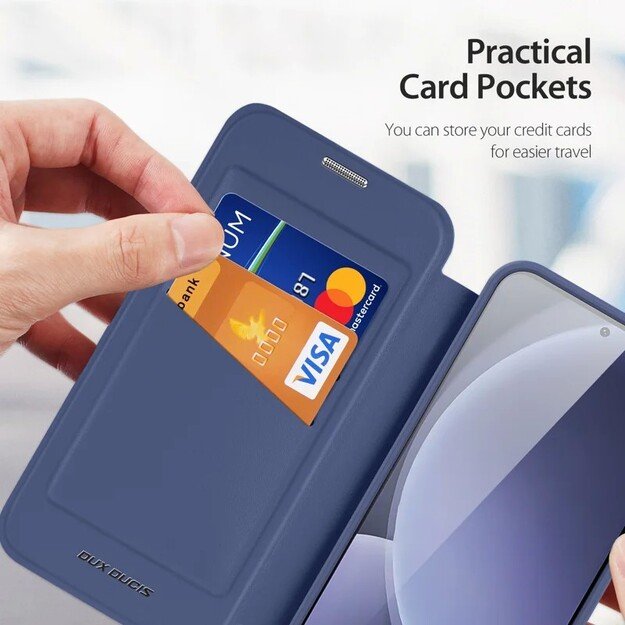 Dėklas Dux Ducis Skin X Pro skirtas Samsung S931 S25 mėlynas 4