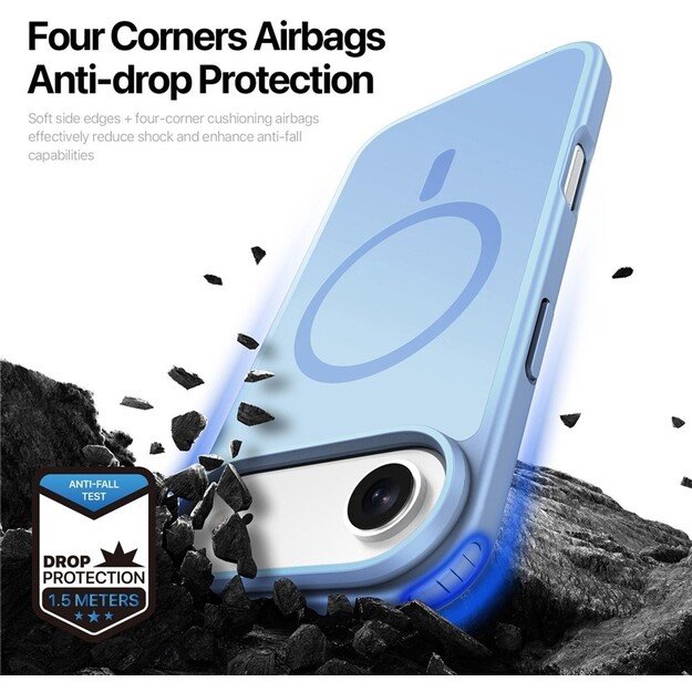 Dėklas Dux Ducis Yind Apple iPhone Air mėlynas 7