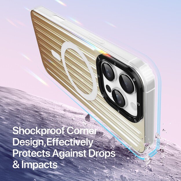 Dėklas Dux Ducis Zest Apple iPhone 16 Pro Gradient Desert Gold 5