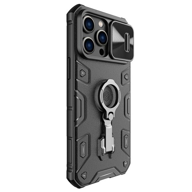 Dėklas Nillkin CamShield Armor Pro Apple iPhone 14 juodas 2