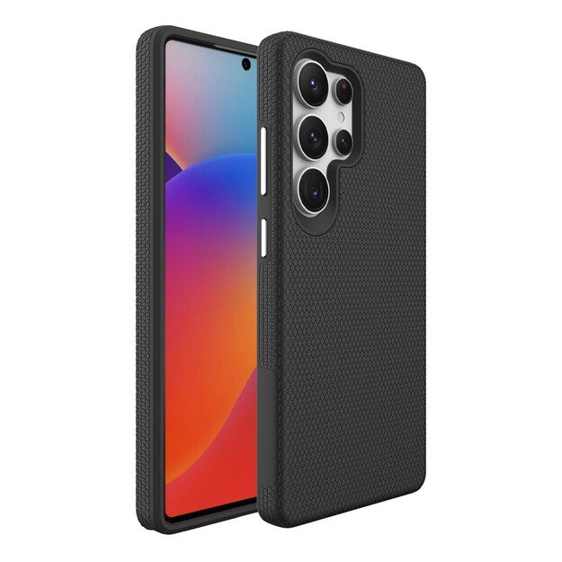 Dėklas Perfectionists Triangle Case Samsung G998 S21 Ultra 5G juodas 1