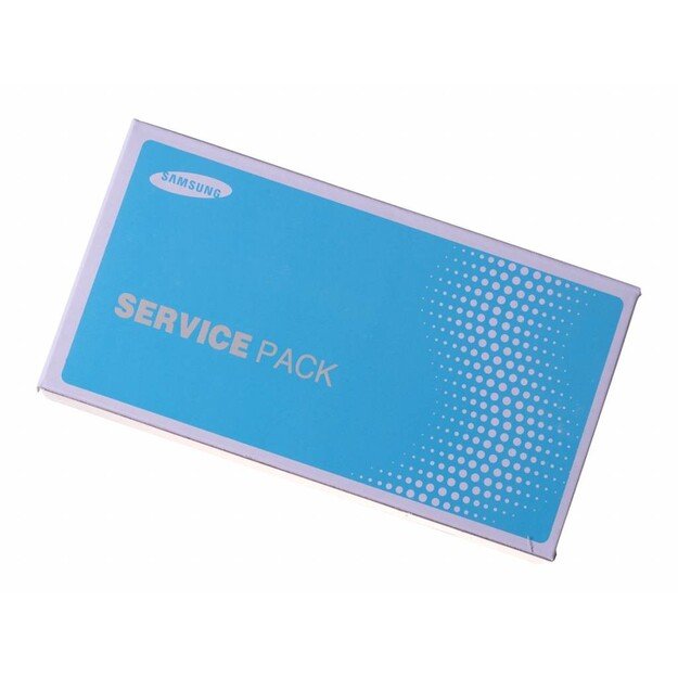 Ekranas Samsung A226 A22 5G su lietimui jautriu stikliuku ir rėmeliu originalus Black (service pack) 1