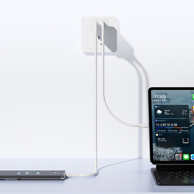 Įkroviklis Awei C15-EU 10W 2xUSB-A baltas 2