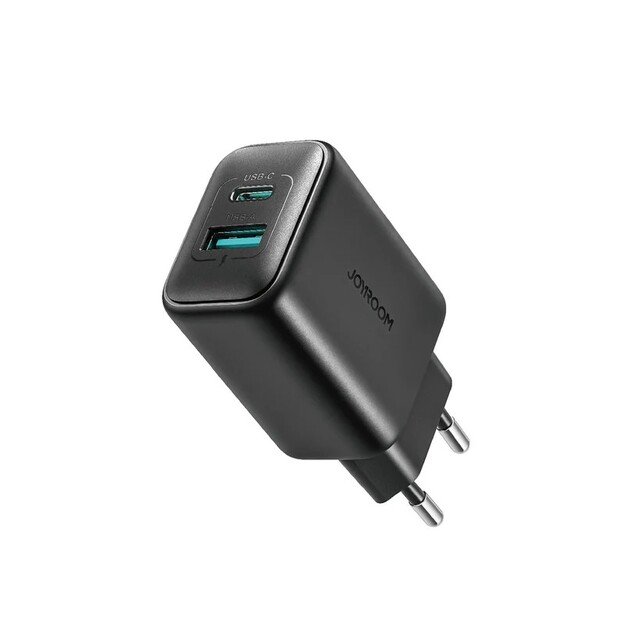 Įkroviklis Joyroom JR-TCF13 25W USB-C/USB-A juodas