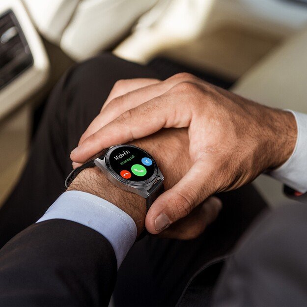 I&scaron;manusis laikrodis Joyroom JR-FC2 Classic Series Smart Watch (Make/Answer Call) juodas 4