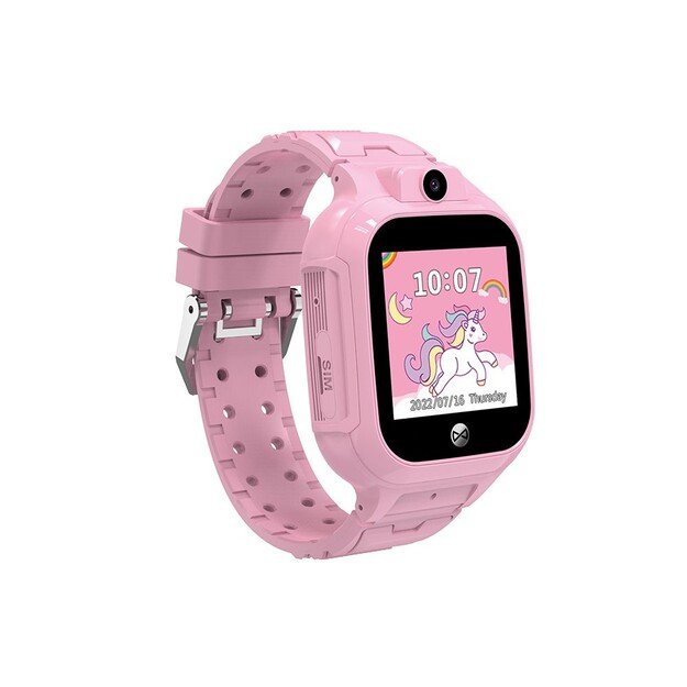 I&scaron;manusis laikrodis vaikams Forever Smartwatch GPS WiFi Kids Look Me! 3 KW-320 rožinis 4