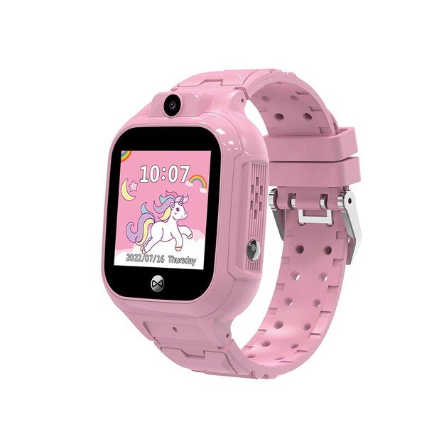 I&scaron;manusis laikrodis vaikams Forever Smartwatch GPS WiFi Kids Look Me! 3 KW-320 rožinis